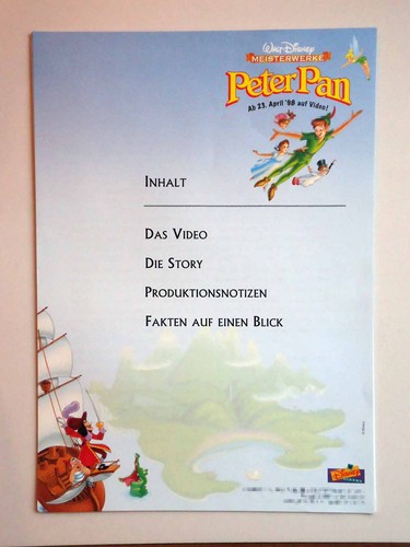 Peter pan vhs info - pan,