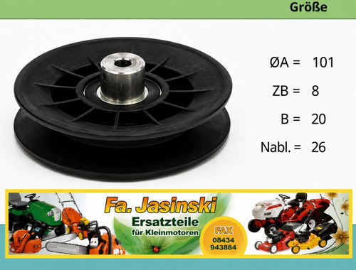Spannrolle für john deere - john,