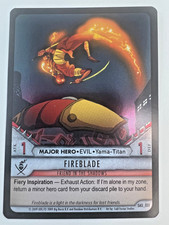 Huntik FIREBLADE "Rare" SAS_031 TCG "SKU 001" - Ref. P005
