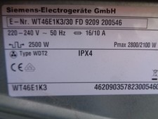 Bullauge für TROCKNER Siemens