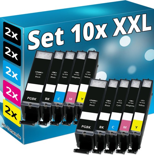 10x tinte patronen für - xl,