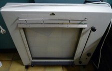 ERA Röntgenbildbetrachter 75 cm x 70 cm - schöner Zustand - mit Jalousieblenden