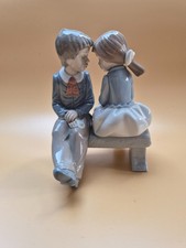 Porzellan Figur "Erste Liebe" Vintage Nao by Lladro