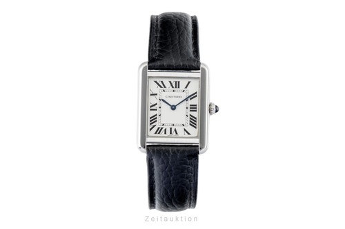 Cartier tank solo - cartier, edelstahl