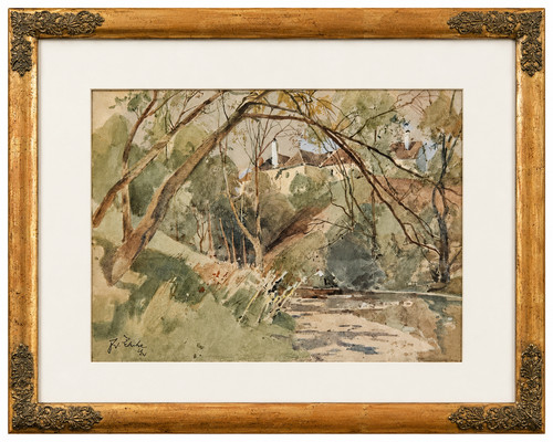 Original aquarell eduard - original,
