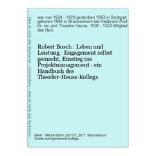 Robert Bosch : Leben und