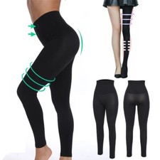 Frau Schlank BAUCHWEG LEGGINGS HOSE MIEDER Bauch Weg Leggins BODY WRAP Form Yoga