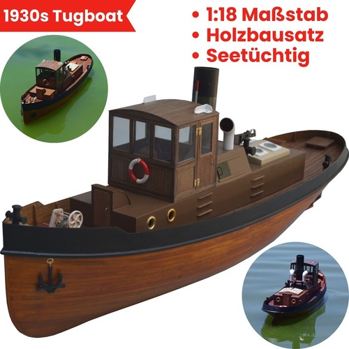 1930s dampfschlepper baukasten - dampfschlepper,