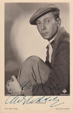 CARL RADDATZ Original Autogramm signierte FFV Postkarte 40er Jahre