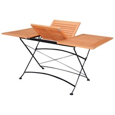 Gartentisch Klapptisch Tisch Ausziehtisch SCHLOSSGARTEN 90x150cm, 2. WAHL