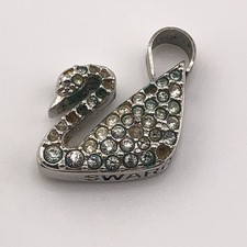 Swarovski Schwan Charm Bead
