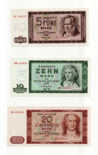 Satz 100 mark - der, ddr