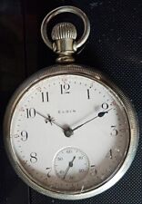 ELGIN Natl. Watch Co. USA  Taschenuhr  Läuft Spz-1-071222-