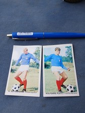 Sport Sammelbilder-Fußball-2 x Sicker VFR Mannheim,Platz,Duttenhöfer