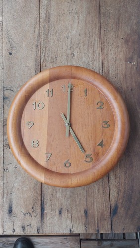 Westminster clock wanduhr teak - wanduhr,