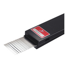 Hasberg Unterlagsfolien Set Fühlerlehre Stahl 10 Blatt 50x300mm C-Stahl 03mm