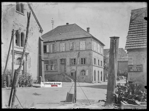 Original foto glasplatte - original, alt