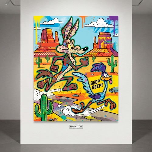 Beep roadrunner - beep, beep.
