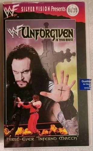 Wwf unforgiven 1998 vhs video - wwf,