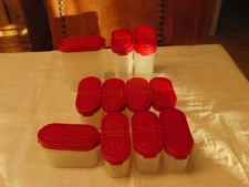 Tupperware 11 Gewürzriesen u. -zwerge-Set Konvolut Behälter Aufbewahrung Schütte