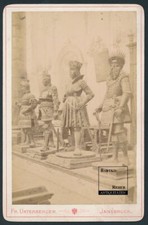 Foto ca. 1890 Österreich Tirol Innsbruck Bronze-Statuen der Hofkirche