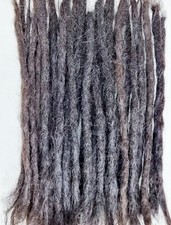 47/50cm 20 Stücke Dreadlocks 100% Human Hair Dreads Locs Haarverlängerungen.