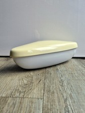 Wilhelm Wagenfeld Badlampe 6111 Lindner/Bamberg Spiegelleuchte Spiegellampe gelb