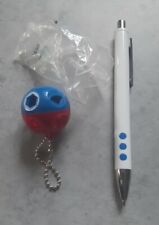 Tupperware Schlüsselanhänger Kombi-Ball Kombiball Sammler RARITÄT Blau-Rot NEU