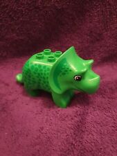 Lego Duplo  Dino Welt Valley 5598 triceratops Grün Groß 