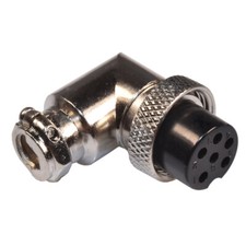 6-Polig Mikrofon Winkel 90°