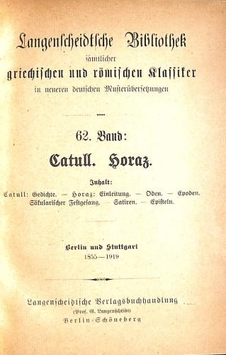 Langenscheidtsche bibliothek - langenscheidtsche,