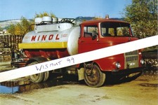 Minol-Foto Oldtimer DDR VEB IFA LKW W 50 als Öltankwagen