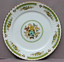 Royal Stafford DOVEDALE  Bone China 1 von 2 Speiseteller Ø 26 cm Goldrand   TOPP