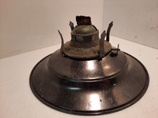 alter Brenner Petroleumlampe, für Flachdocht - ohne Tank ! - für Gartenfackel