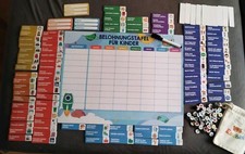 Edubini Belohnungstafel für Kinder - 90 Aufgaben, 350 Magnete