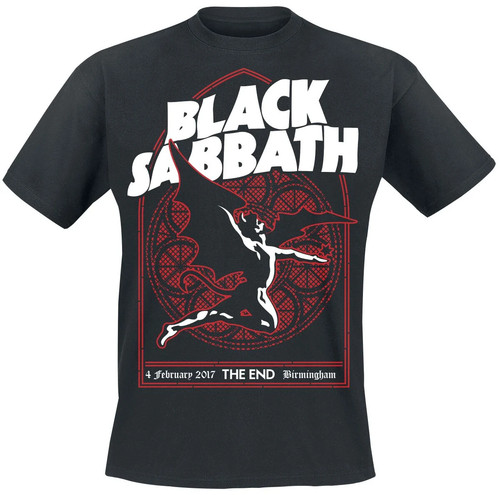 Black sabbath shirt herren - black,