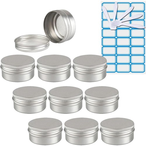 Leere 50ml aluminium dosen - 10,