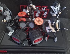 Kiss Metal Rock Band Full Set