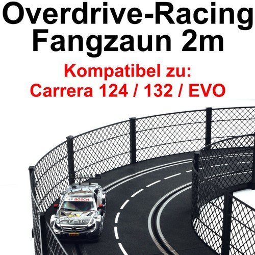 Zaun fangzaun für carrera - 2m,