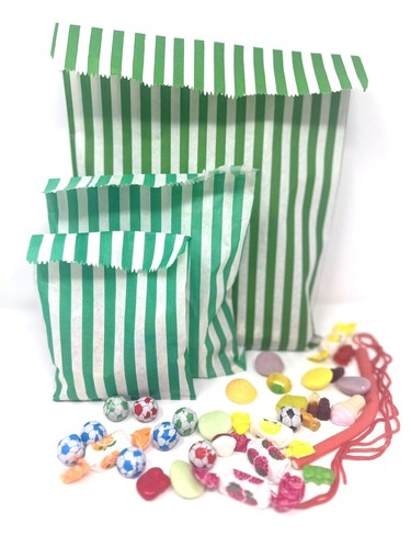 Papiertüten bonbonstreifen - papiertüten,