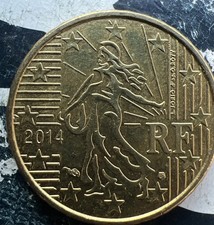 10-Eurocent -Münze Frankreich