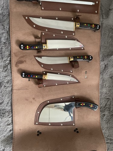 Küchenmesser set lederrolle - küchenmesser,