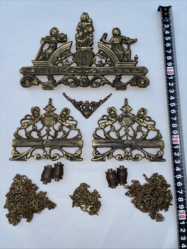 Vintage messing ornamente - vintage,