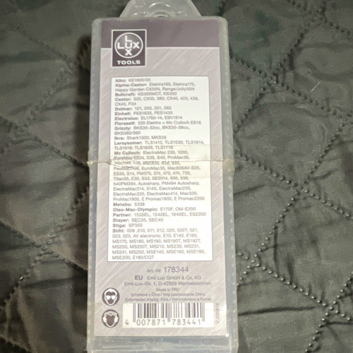 Lux tools sägeketten set - lux,