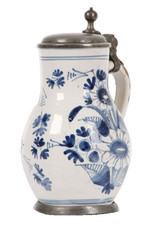 Birnkrug Fayence Hanau /