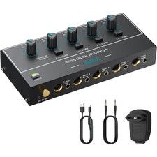 Audio Mixer 4 Kanal Stereo