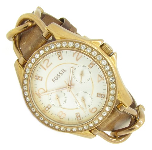 Fossil damen armbanduhr day - damen,