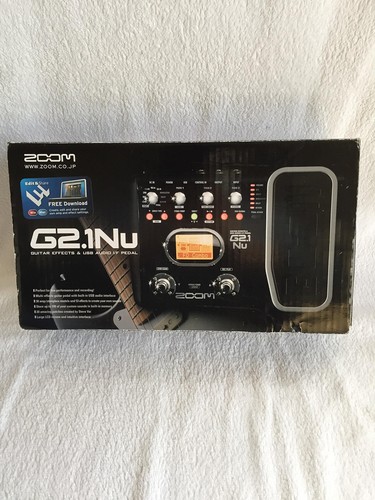Zoom 1nu gitarre multi - g2.1nu,