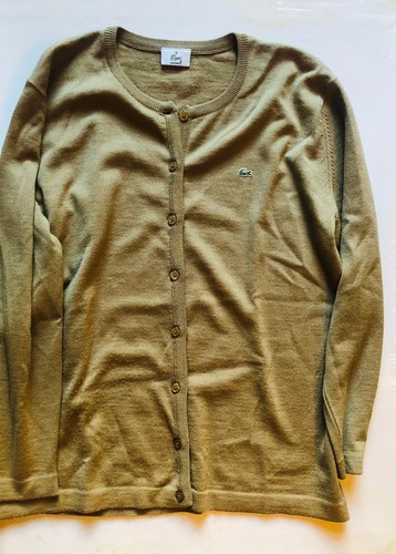 Lacoste cardigan sweater wolle - cardigan,