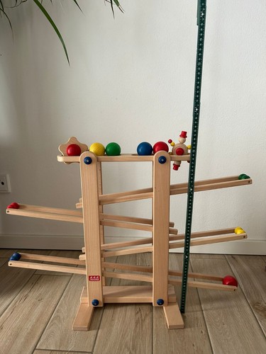 Trihorse kugelbahn aus holz - aus,